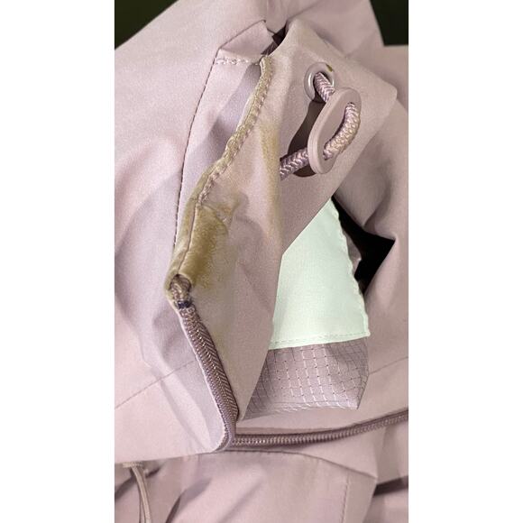 BR STANDARD Women's Mauve Popover Hooded Lightweight Jacket SZ L - Picture 8 of 13